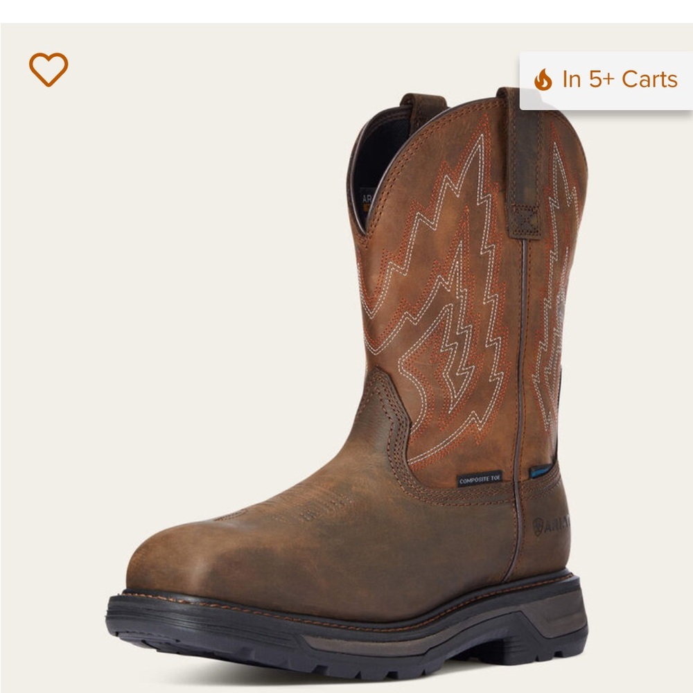 Ariat Big Rig Waterproof Work Boot